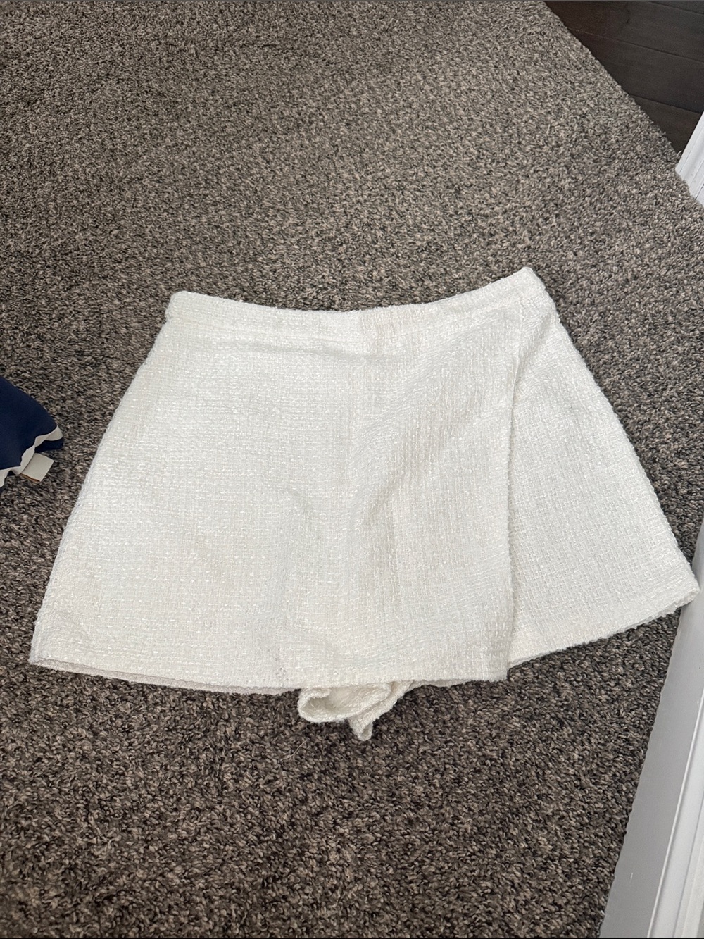 Lilly Pulitzer White Tweed Skort